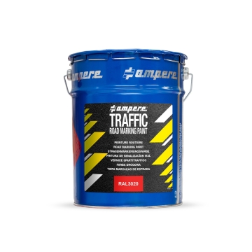 Straßenmarkierungsfarbe Traffic Road Marking Paint, 5 kg, Farbe: Rot