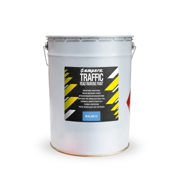 Straßenmarkierungsfarbe Traffic Road Marking Paint, 25 kg, Farbe: Blau
