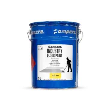 Bodenmarkierungsfarbe Industry Floor Paint antislip, 5 l, Farbe: Gelb