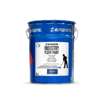 Bodenmarkierungsfarbe Industry Floor Paint antislip, 5 l, Farbe: Blau