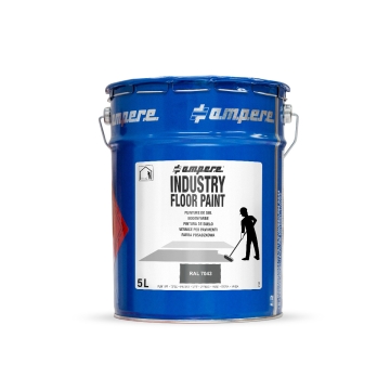 Bodenmarkierungsfarbe Industry Floor Paint, 5 l, Farbe: Schwarz