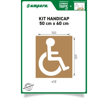 Schablonen KIT Handicap 50 cm & 60 cm