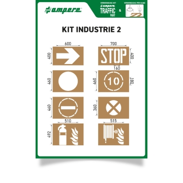Schablonen KIT Industrie 2