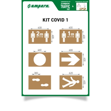 Schablonen KIT Covid