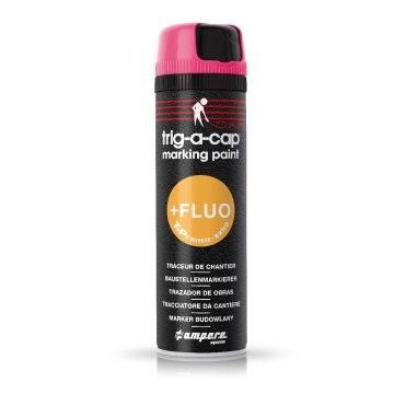 Baustellenmarkierspray Trig-A-Cap® extra, 500 ml netto, Farbe: Pink Fluo
