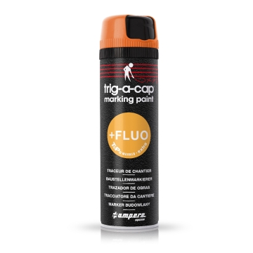 Baustellenmarkierspray Trig-A-Cap® extra, 500 ml netto, Farbe: Orange Fluo