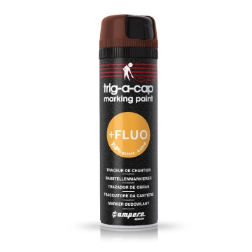 Baustellenmarkierspray Trig-A-Cap® extra, 500 ml netto, Farbe: Braun