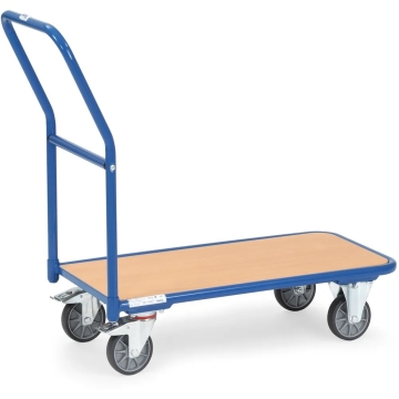 Fetra Magazinwagen Tragkraft 250 kg Ladefläche 1000 x 600 mm RAL 5007 Brillantblau
