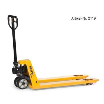 Fetra Gabelhubwagen 2500 kg, Gabellänge 1150 mm, Polyurethan-Bereifung