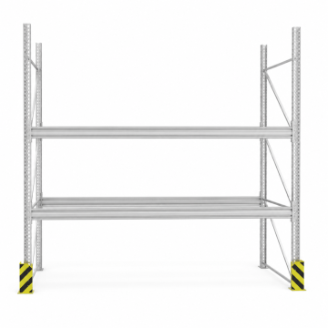 META MULTIPAL Palettenregal Fachlast 3960 kg 12 Palettenplätze 2,7 m Höhe 1 Feld 3770 mm