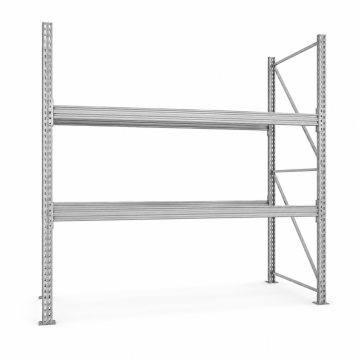 META MULTIPAL Palettenregal Fachlast 2340 kg 9 Palettenplätze 2,7 m Höhe 1 Feld 2870 mm-2870 mm-2700 mm-9