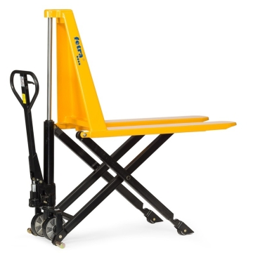 Fetra Scheren-Gabelhubwagen 1000 kg, Hubhöhe 800 mm, Gabellänge 1165 mm