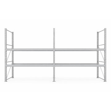 META MULTIPAL Palettenregal Fachlast 2340 kg 9 Palettenplätze 2,7 m Höhe 1 Feld 2870 mm-5655 mm-3300 mm-18
