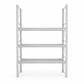 META MULTIPAL Palettenregal Fachlast 2910 kg 12 Palettenplätze 4,4 m Höhe 1 Feld 2870 mm
