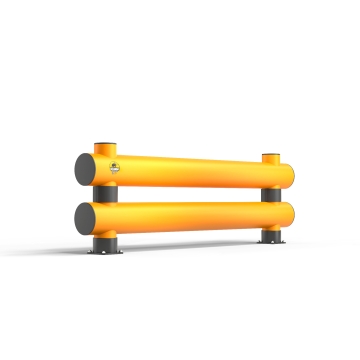 Rack-Mammut® Rammschutzbarriere Doppelplanke, Länge 2,00 m