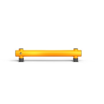 Rack-Mammut® Rammschutzbarriere Einzelplanke, Länge 4,00 m