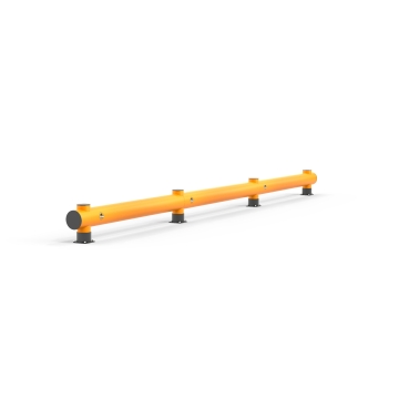 Rack-Mammut® Rammschutzbarriere Einzelplanke, Länge 10,00 m